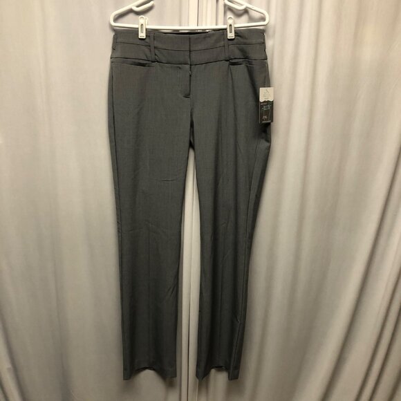 Maurices The IT Fit Smart Boot Trousers Womens Size 7 - 8R Gray Pants NEW - Picture 1 of 8